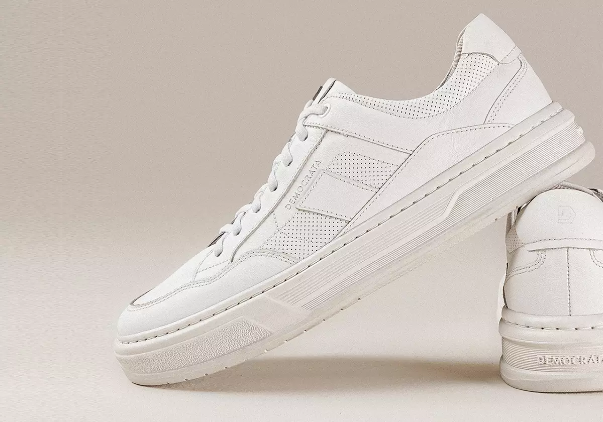 Tênis Denim Wide Branco Democrata
